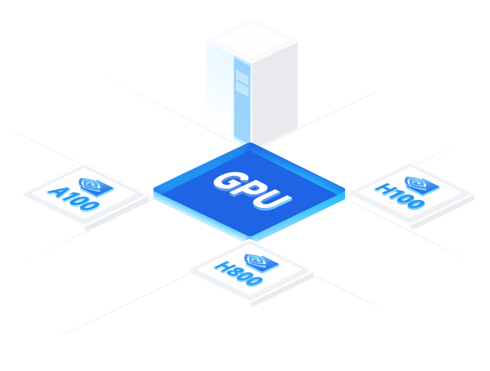 高性能GPU服务器集群实物图